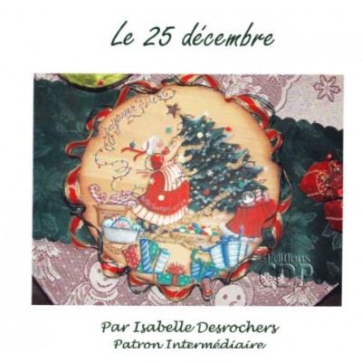 Patron Peinture: Le 25 décembre (Isabelle Desrochers)